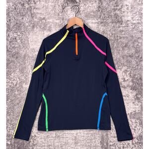 G/FORE Sun Shield Shirt Medium Womens Performance 1/4 Zip Golf Pullover